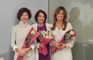 Cristina Cireddu, Cristina Lambertini e Nicoletta Palmieri a Robbiate